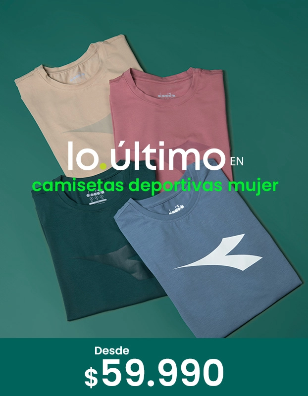 Camisetas deportivas mujer