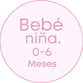 Bebé Niña 0-6 meses