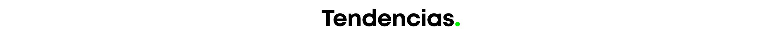 Tendencias