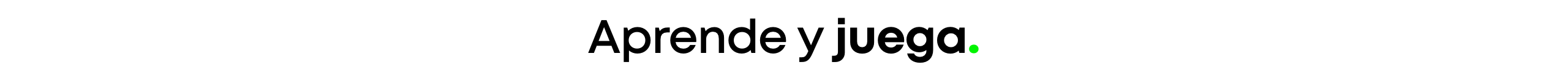 Aprende juega