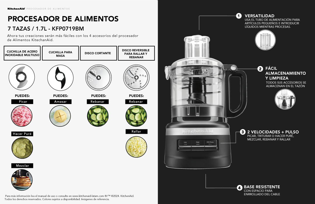 Descripcion de producto KitchenAid®