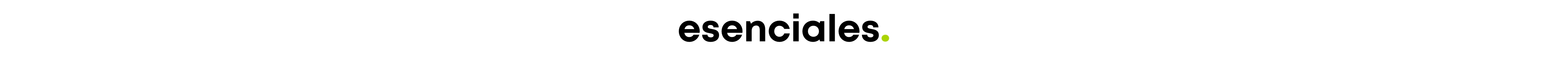 esenciales mujer