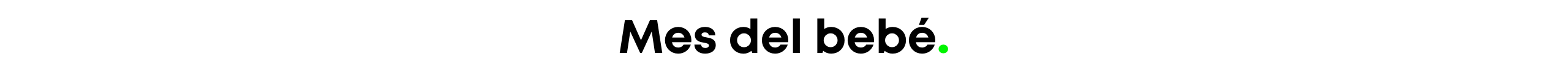 mes del bebe