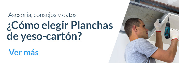 Cómo elegir planchas de yeso-cartón
