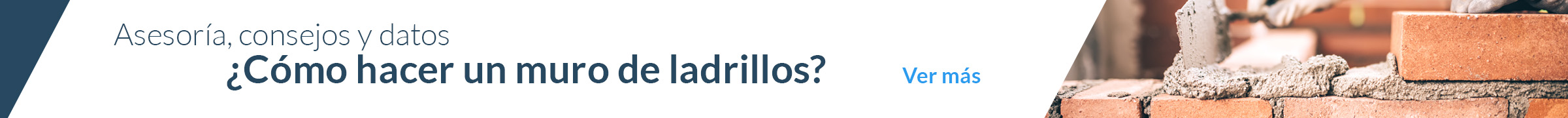 Cómo hacer un muro de ladrillos