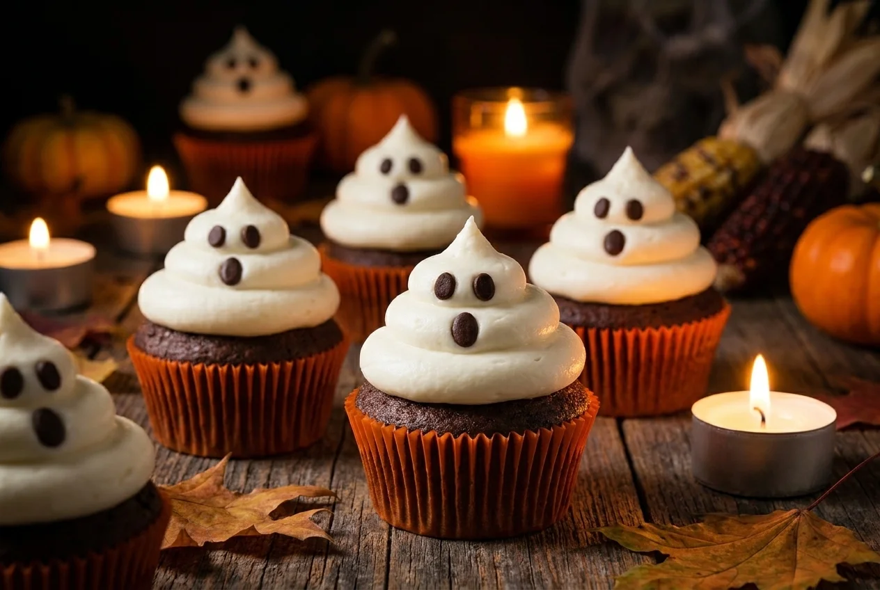 Cupcakes de Halloween con Frosting