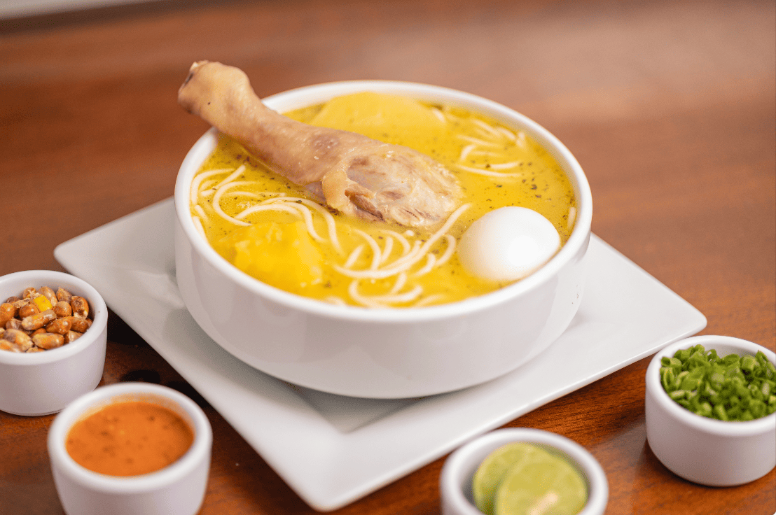 Caldo de gallina