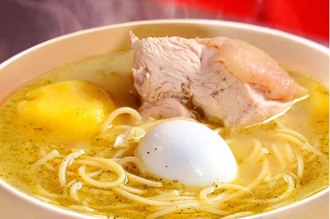 Caldo de gallina