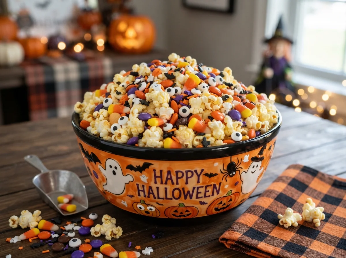 Palomitas con Dulces de Colores