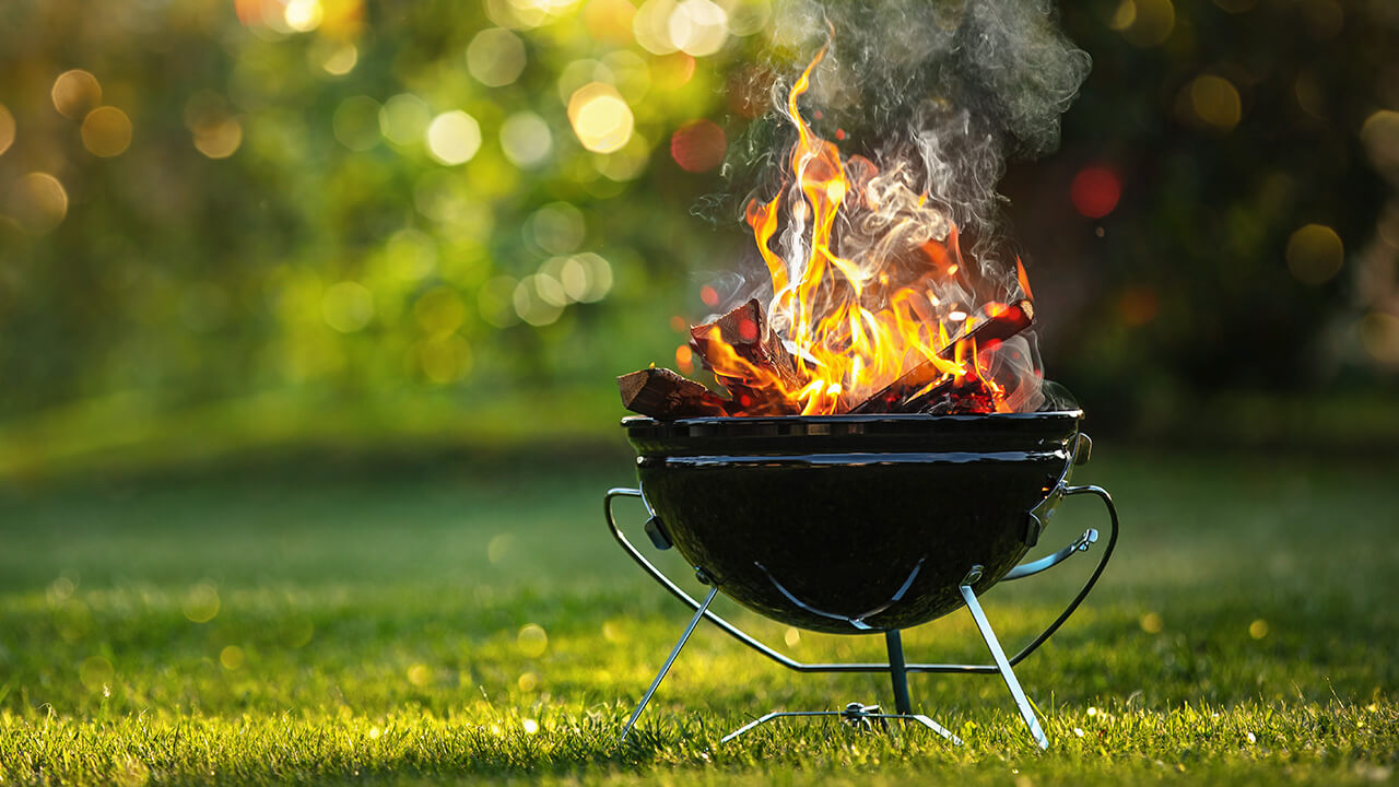 Parrilla para campamento