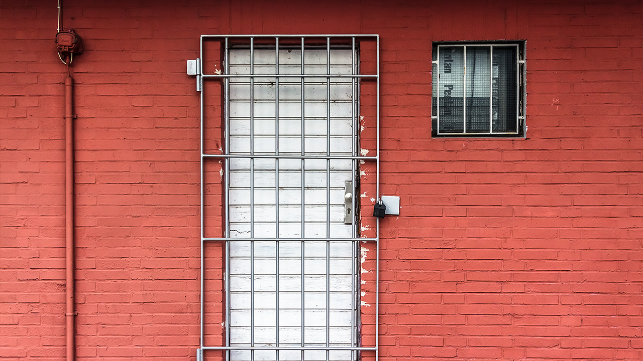 Rejas de seguridad para puerta de entrada