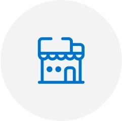 Tienda en el proceso de tipos de entrega