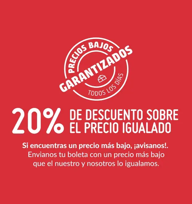 Precios bajos garantizados