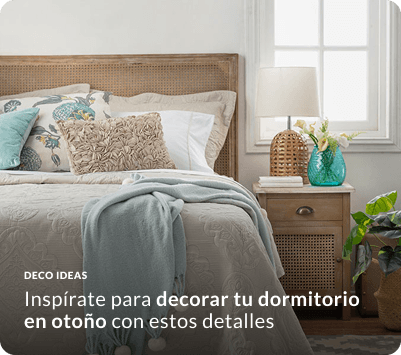 Inspírate para decorar tu dormitorio en otoño