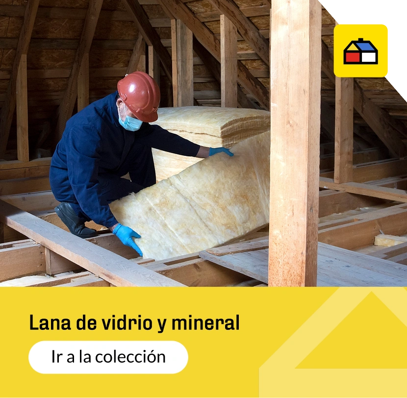 : Ir a la sección de Lana de vidrio y mineral