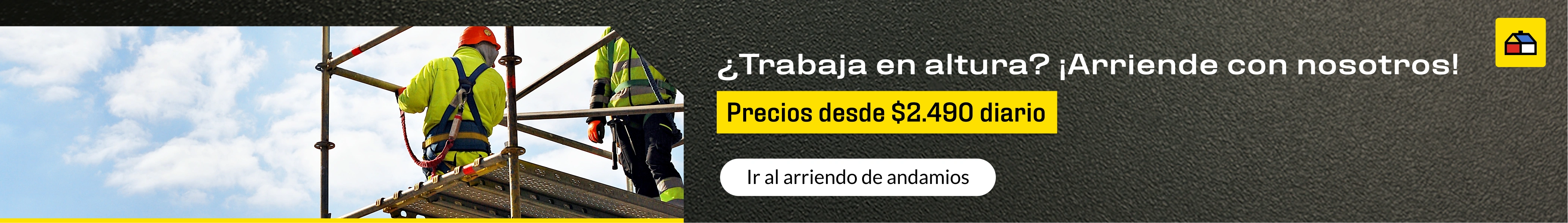 Arriendo de andamios