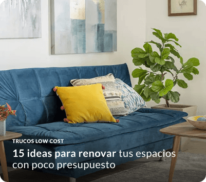 15 ideas para renovar tus espacios con poco presupuesto