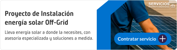 proyecto instalación energía solar offgrid
