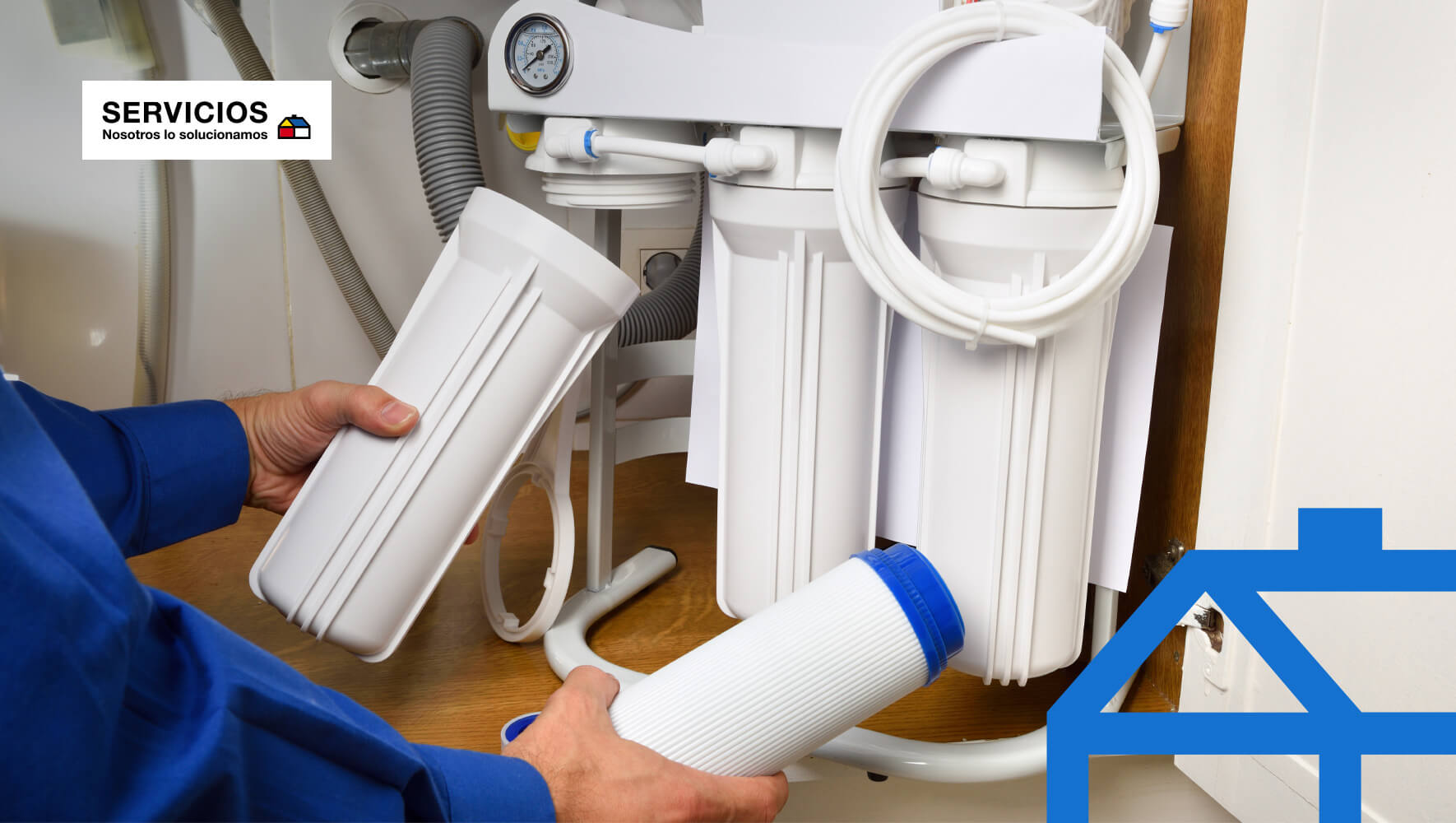 Instalacion de osmosis inversa