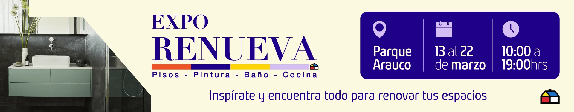 Expo renueva 2026: Inspírate y encuentra todo para renovar tus espacios