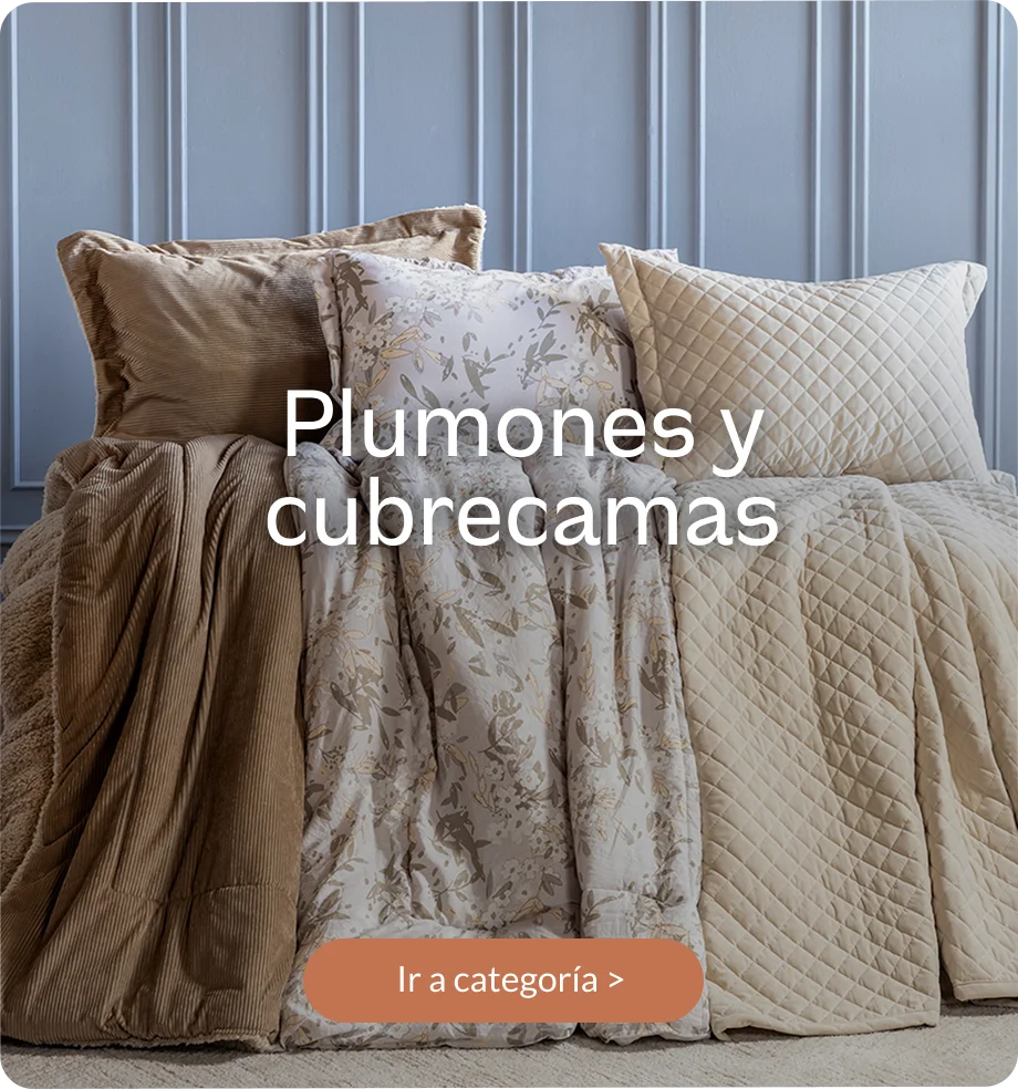 Plumones y cubrecamas