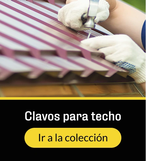 Ir a la sección de Clavos para techo