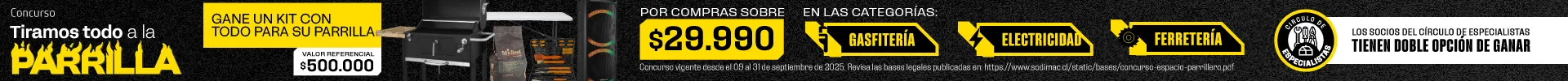Concurso kit parrilla