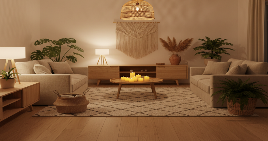 Iluminación y decoración sustentable