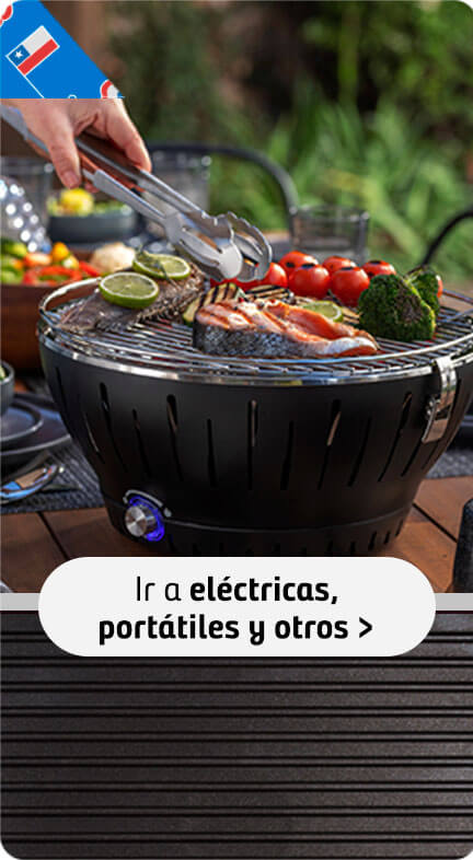 Ir a revisar toda la categoría de parrillas eléctricas, portátiles y otras alternativas para asado