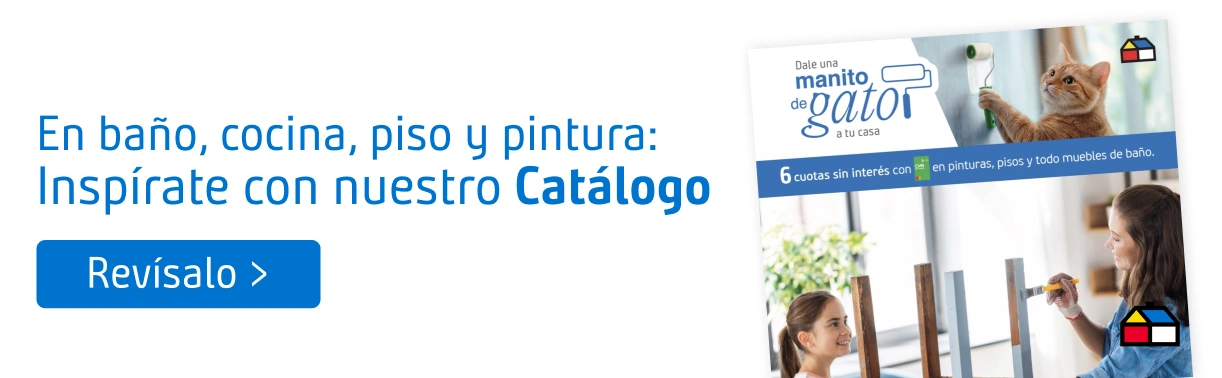 Revisa el catálogo de renovación en baño, cocina, piso y pintura del especial Manito de Gato