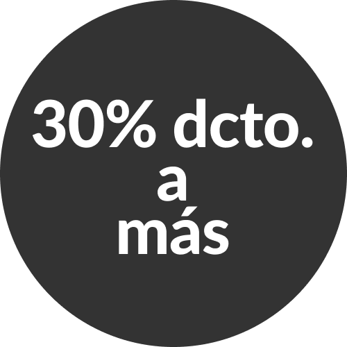 30% de dcto a Más