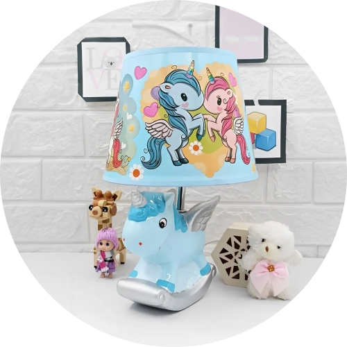 Lámparas de mesa para niñas