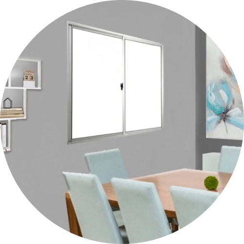 Ventanas y bloques de vidrio
