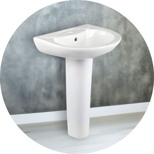 Lavatorios con pedestal