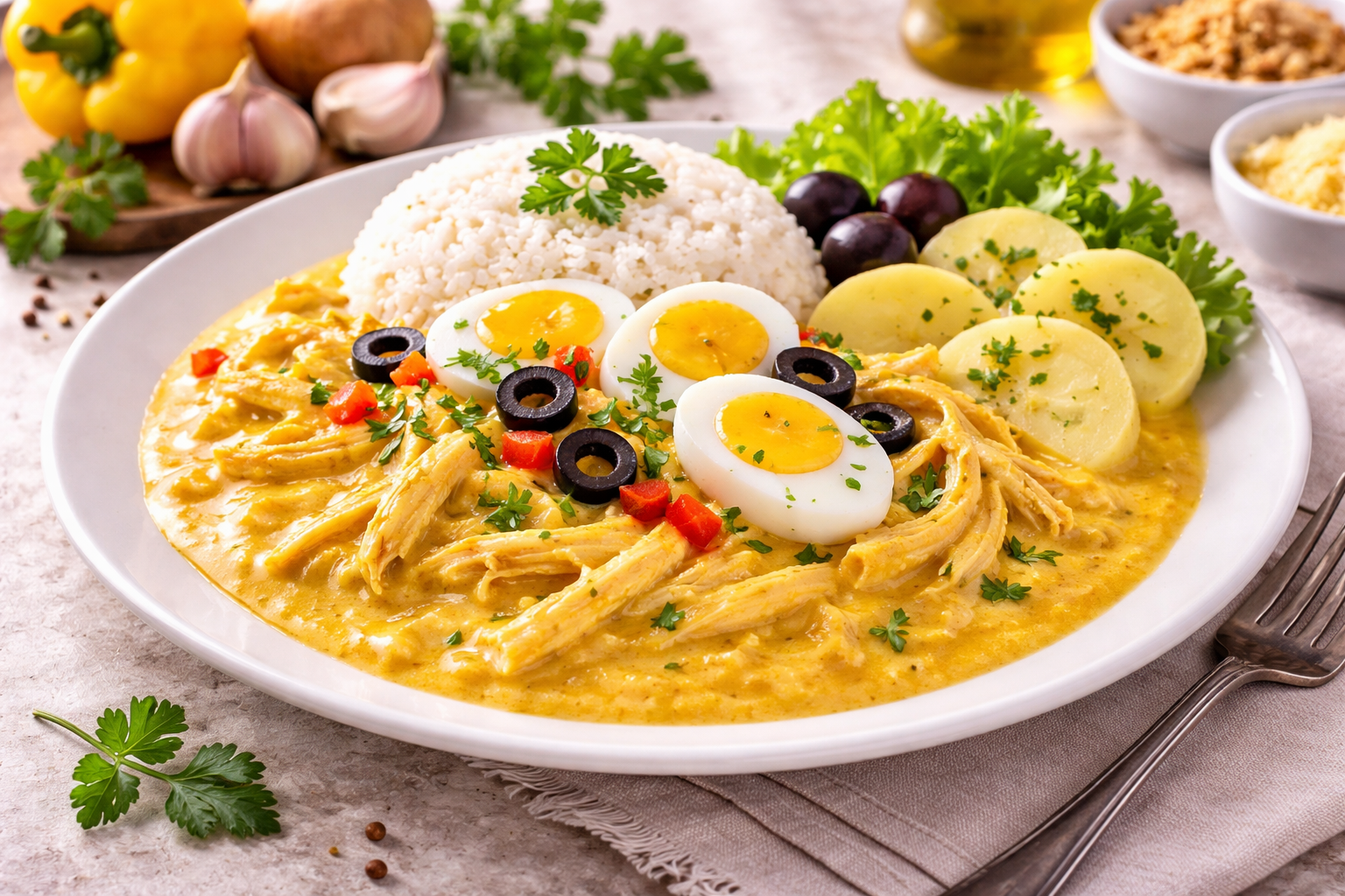 Ají de gallina
