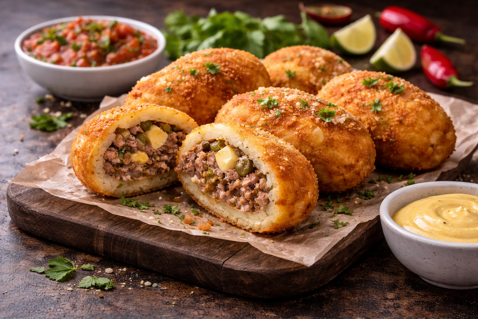 Papa rellena