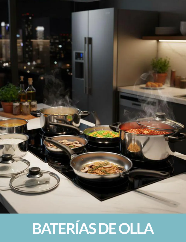 bateria de cocina