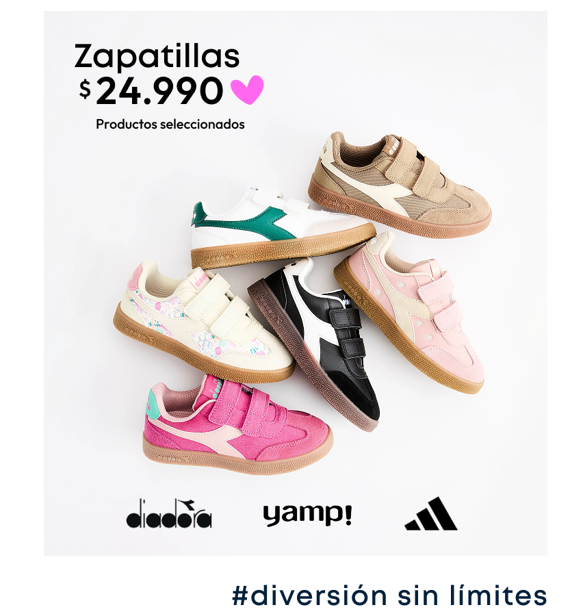 Zapatillas día del niño 2026