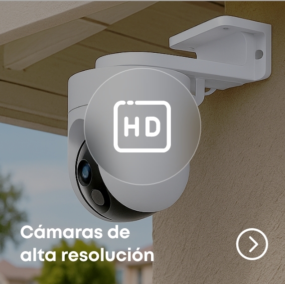 Camara de seguridad exterior de alta resolucion