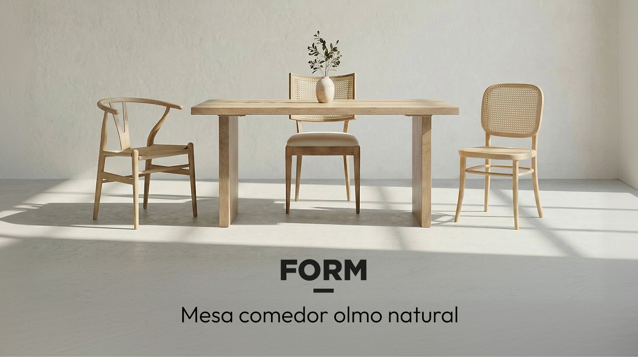 Mesa de comedor Olmo Natural Form