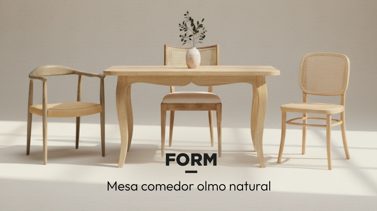 Mesa de comedor Olmo Natural Form