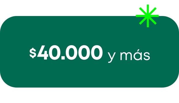 $40.000 y más