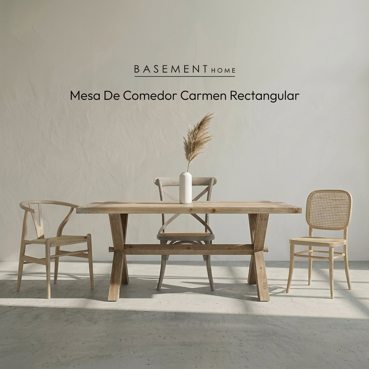 Mesa De Comedor Carmen Rectangular