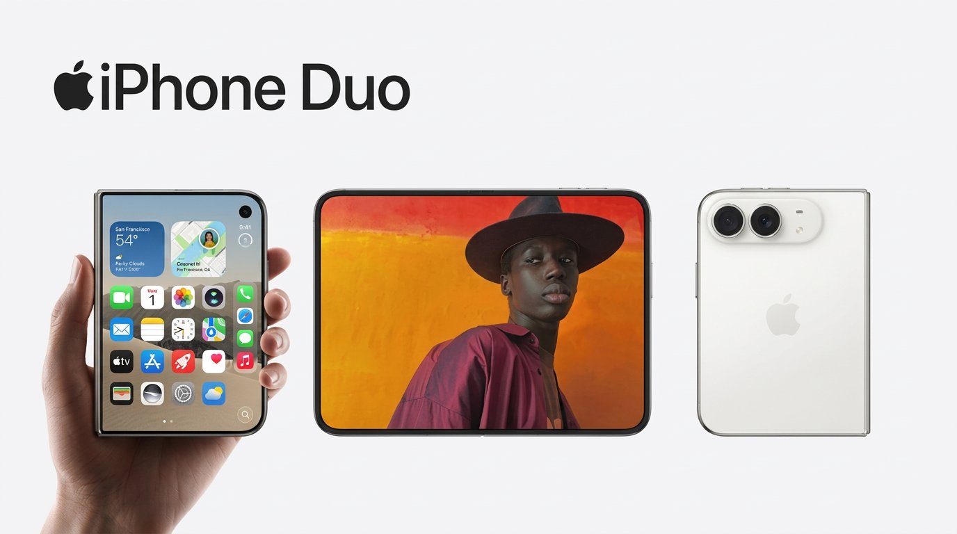 iphone duo el primer iphone plegable de apple