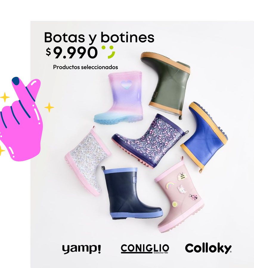 Botas día del niño 2026