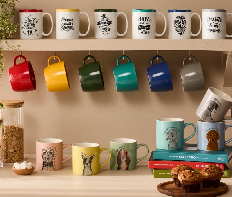Vajilla y tazas