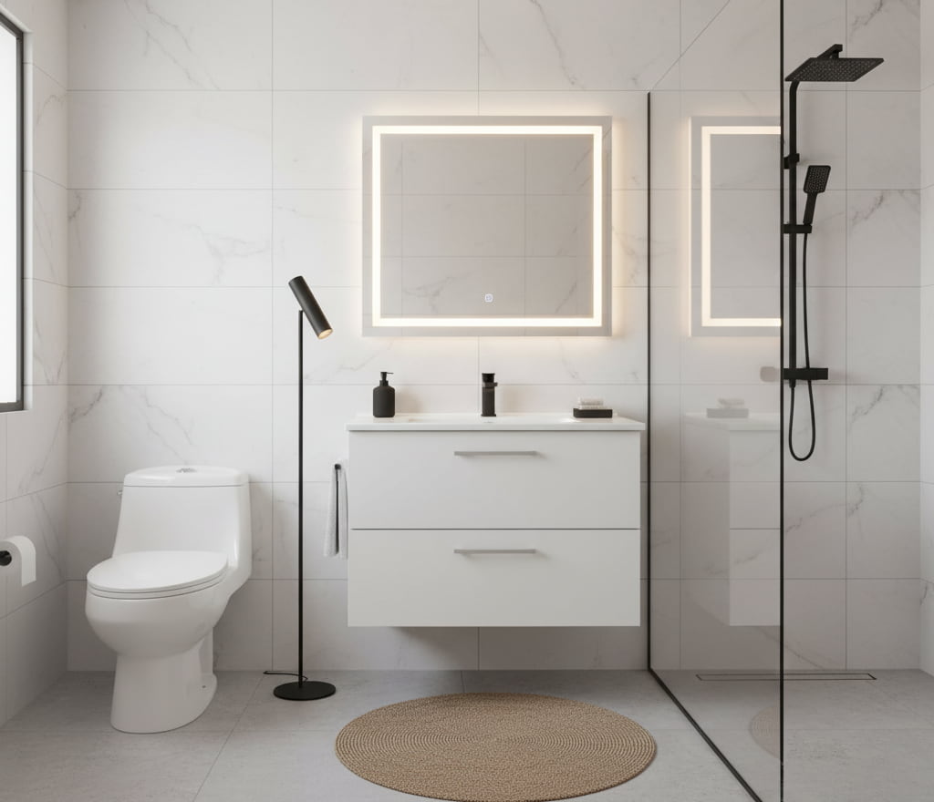 Ideas para baños pequeños modernos y elegantes