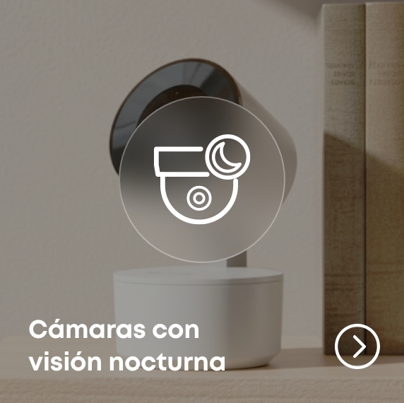 Camara de seguridad interior con vision nocturna