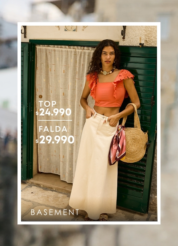 top y falda basement
