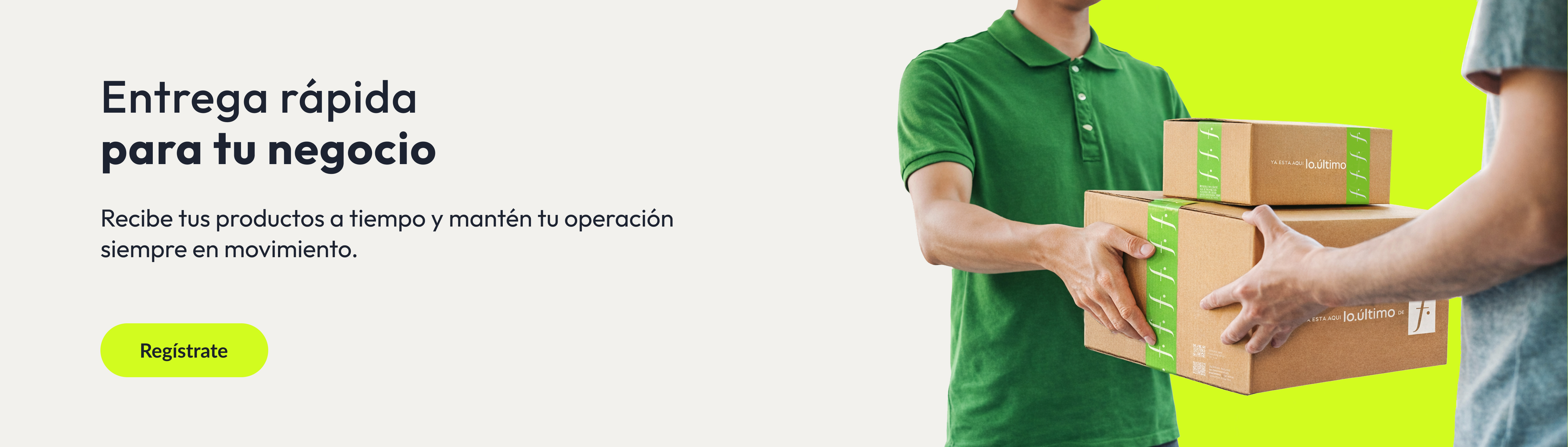 Envíos rápidos para empresas